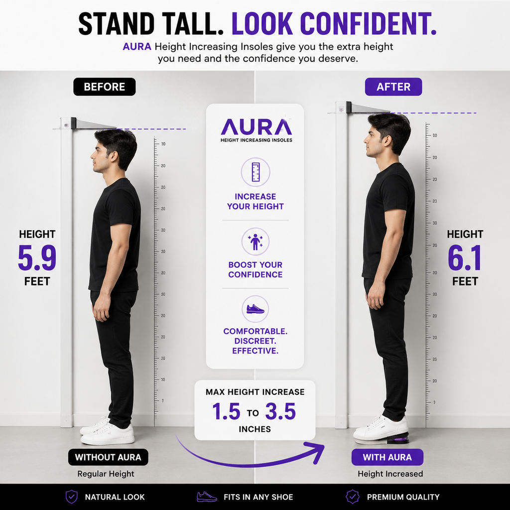 StepX Cloud Height Increasing Insoles