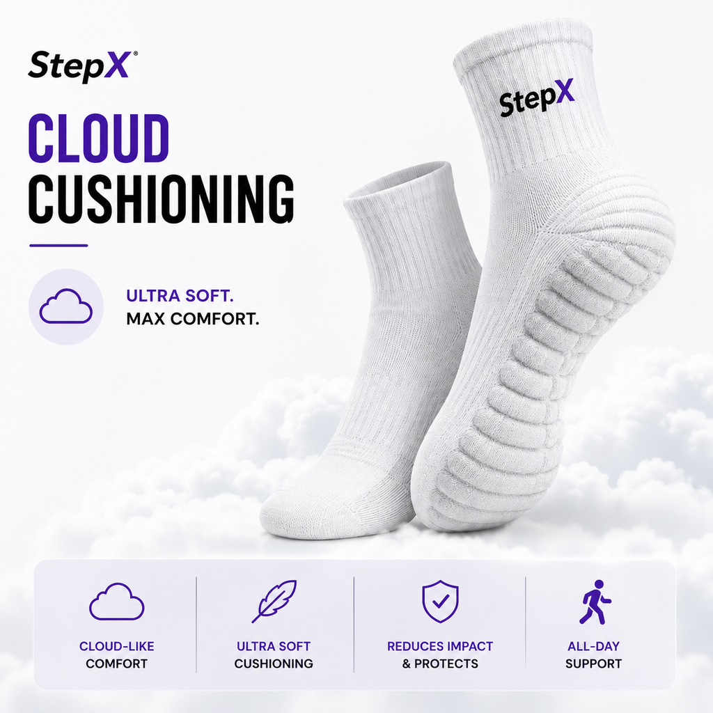 StepX Premium Walk on Clouds Socks